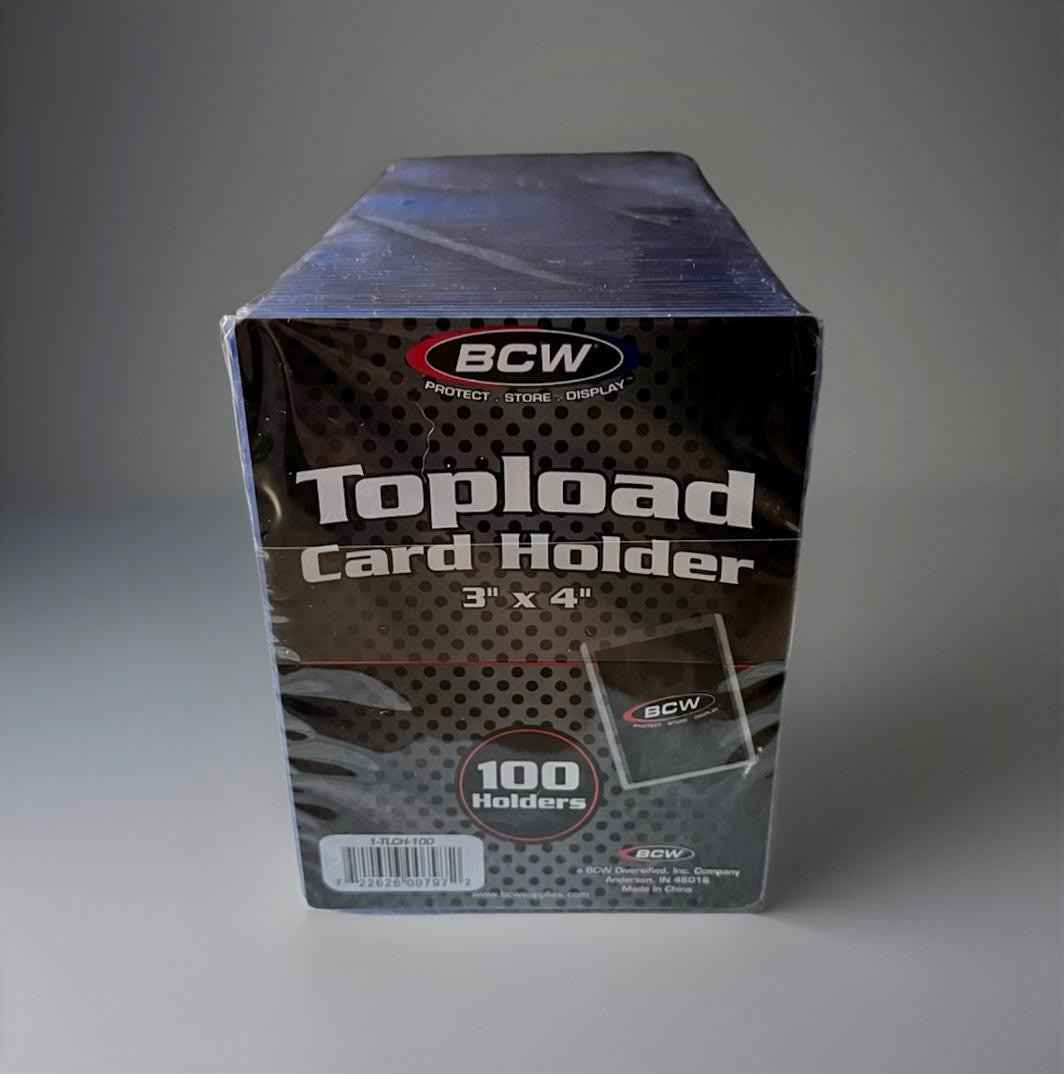BCW Toploader Standardgröße 100 Stück - Premium Kartenschutz - Nextcards