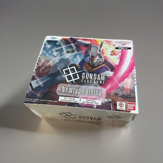 Gundam Card Game GD01 Newtype Rising Booster Display - Englisch.
