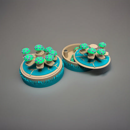 Riftbound TCG Siegpunktezähler - Magnetische Shroom Miniatur-Figuren.