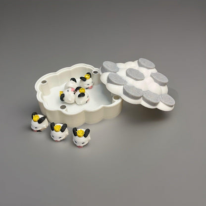 Riftbound TCG Siegpunktezähler - Magnetische Poro Miniatur-Figuren.