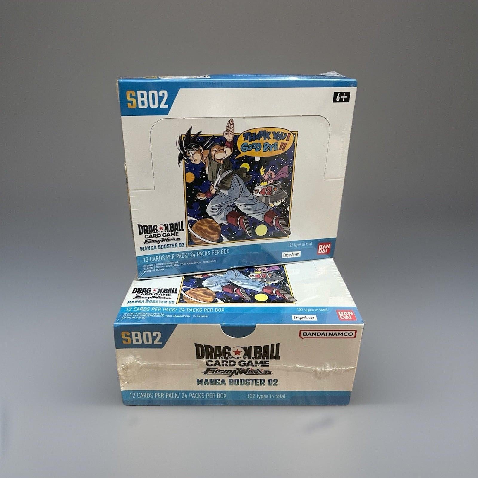 Dragon Ball Fusion World Manga Booster 02 Display - Englisch.