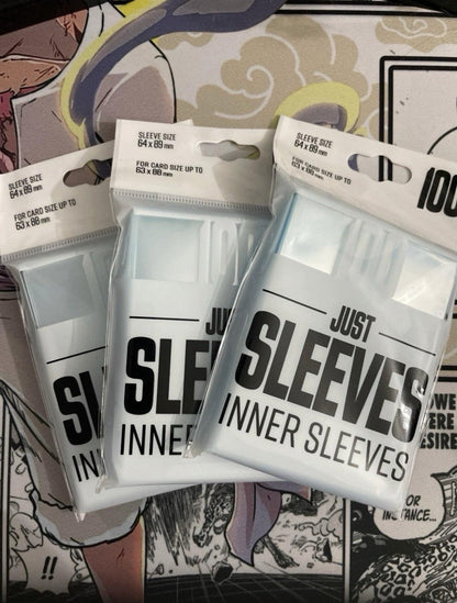 Just Sleeves Inner Sleeves 100 Stück - Perfect Fit Kartenhüllen.