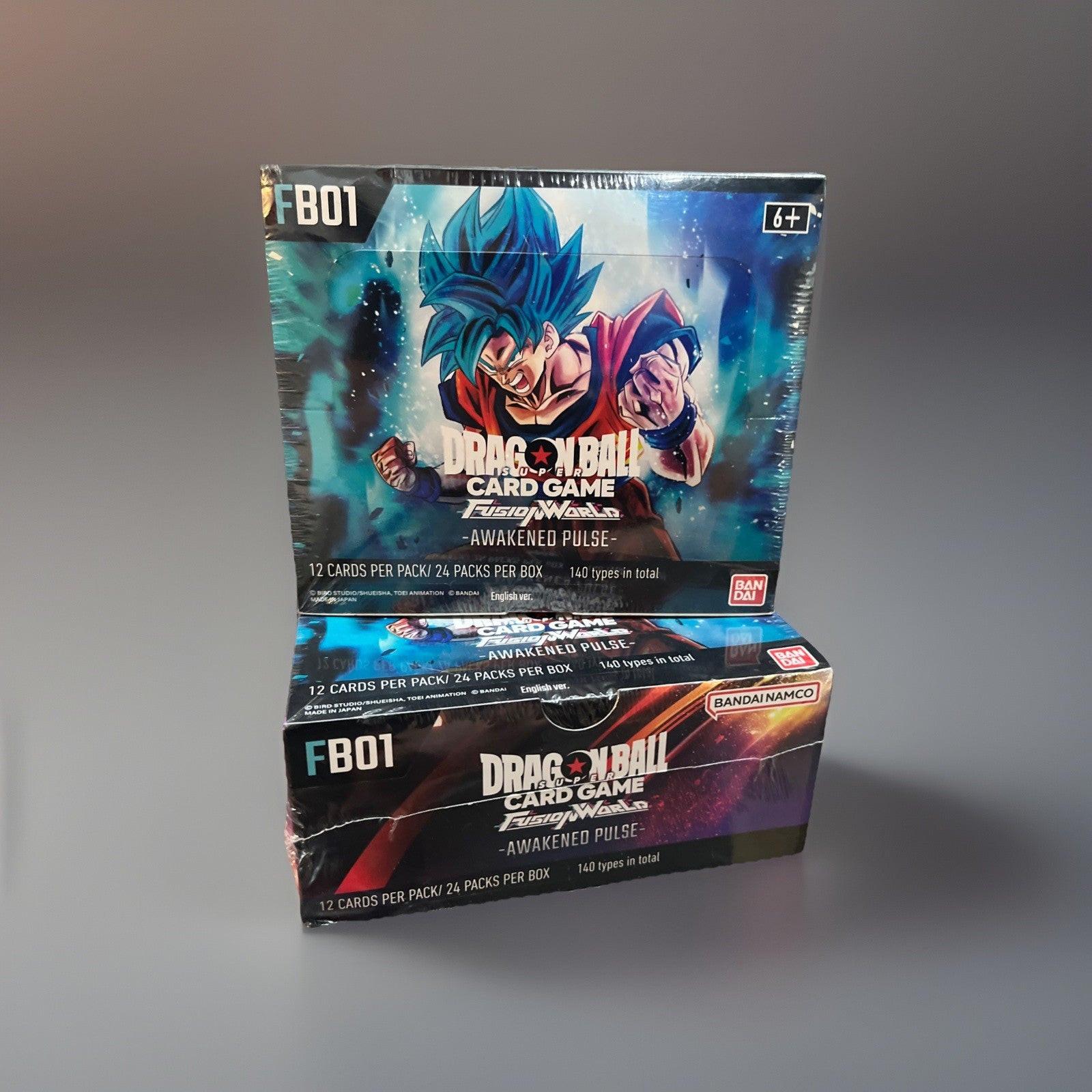 Dragon Ball Fusion World FB01 Awakened Pulse Display - Englisch.