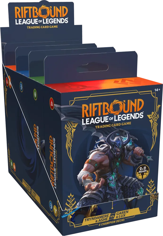 Riftbound: League Of Legends TCG | Legacy | Champion Deck Display (EN)