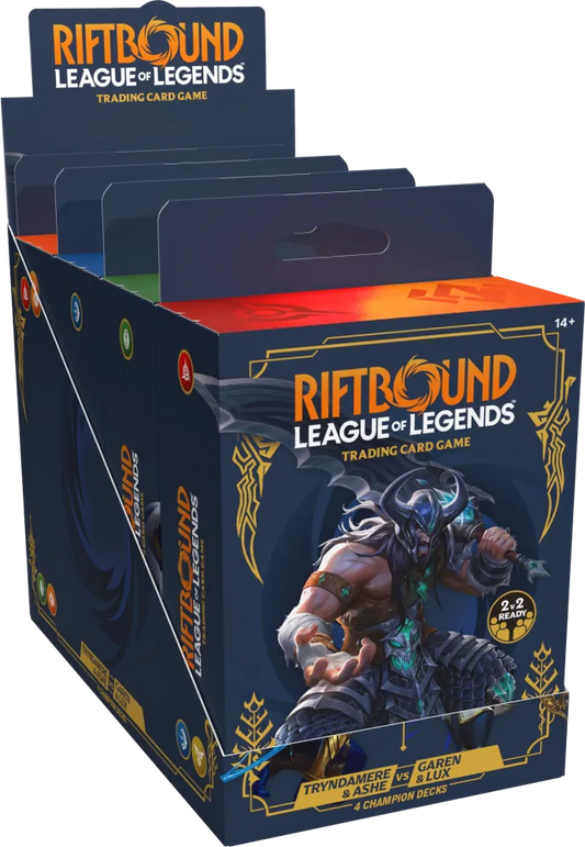 Riftbound: League Of Legends TCG | Legacy | Champion Deck Display (EN)
