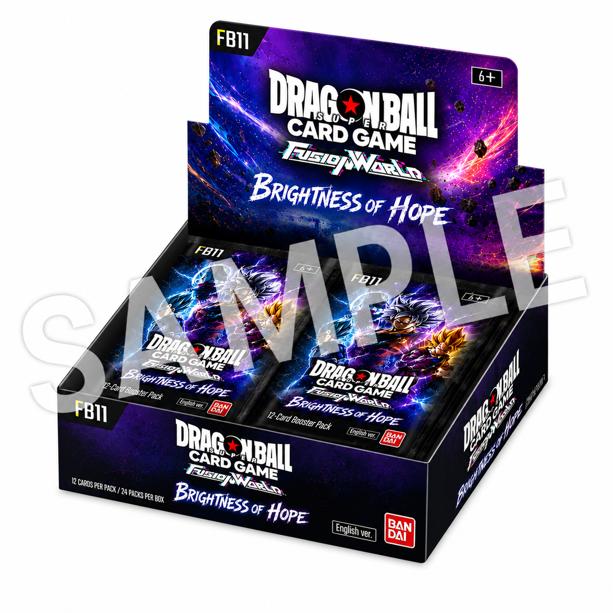 Dragonball Fusion World | FB11 Brightness of Hope | Booster Display | Englisch