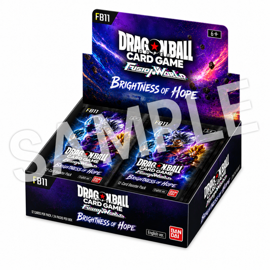 Dragonball Fusion World | FB11 Brightness of Hope | Booster Display | Englisch