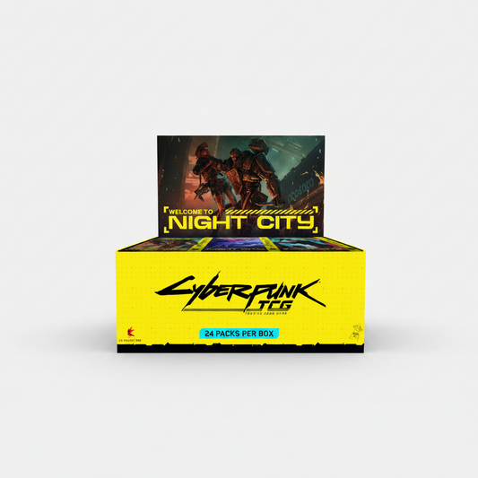 Cyberpunk TCG – Welcome to Night City Retail Booster Display - Nextcards