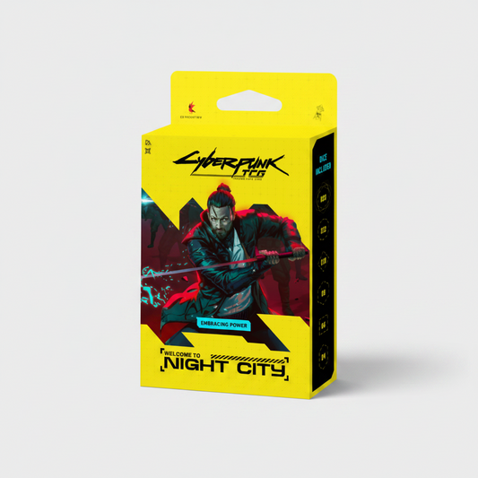 Cyberpunk TCG – Welcome to Night City Starter Deck - Embracing Power - Nextcards