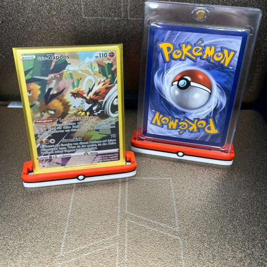 Pokeball Kartenhalter Display - 3er Set für Pokemon TCG Karten