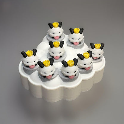 Riftbound TCG Siegpunktezähler - Magnetische Poro Miniatur-Figuren - Nextcards