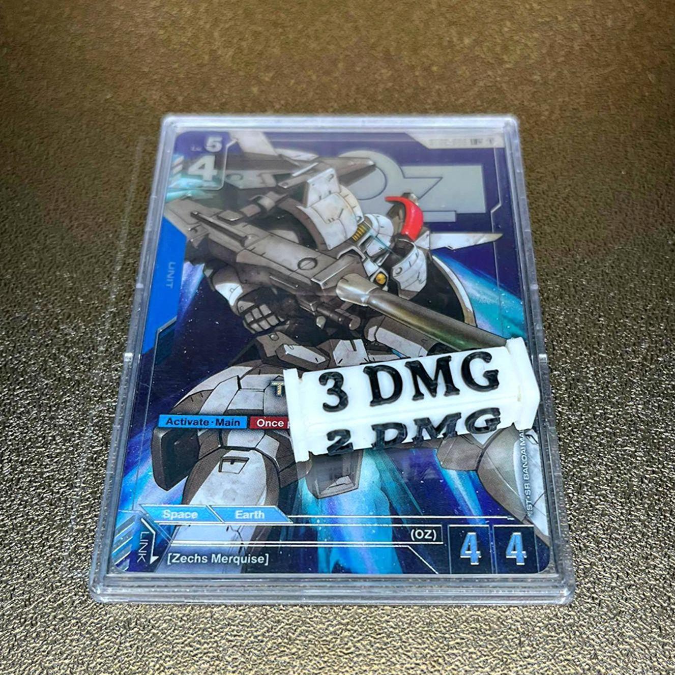 Gundam Card Game Damage Tokens | Schadensmarken Set 4 Stück - Nextcards