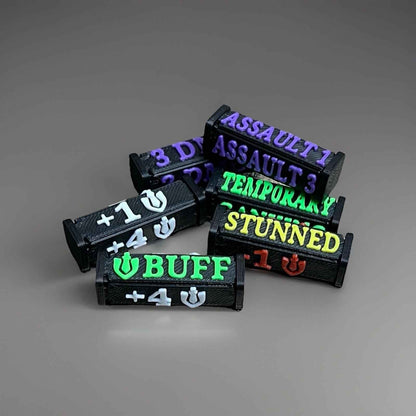 Riftbound TCG Token-Set – Machtwürfel & Effekt-Marker (5-6 Stück) - Nextcards
