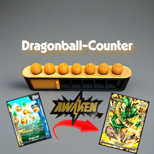 TCG Shenron Leader Dragonball Counter, Etui mit magnetischen Dragonballs, FB07 Fusion World