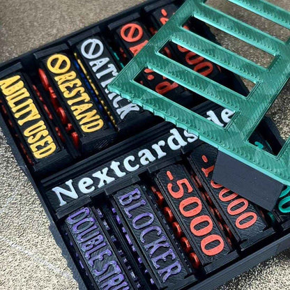 Wunschtext-Schild für Gametokens Aufbewahrungsbox – Personalisiertes Namensschild in Wunschfarbe - Nextcards