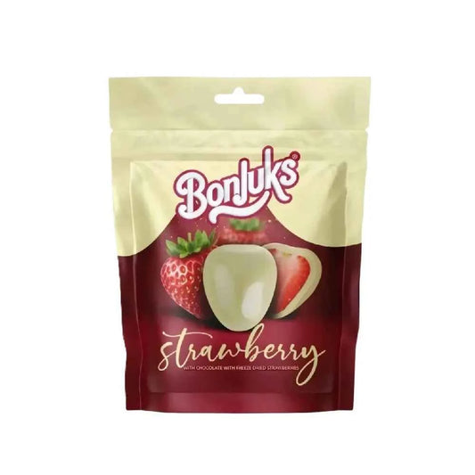 Bonjuks - Freeze Dried - Strawberry - White Chocolate