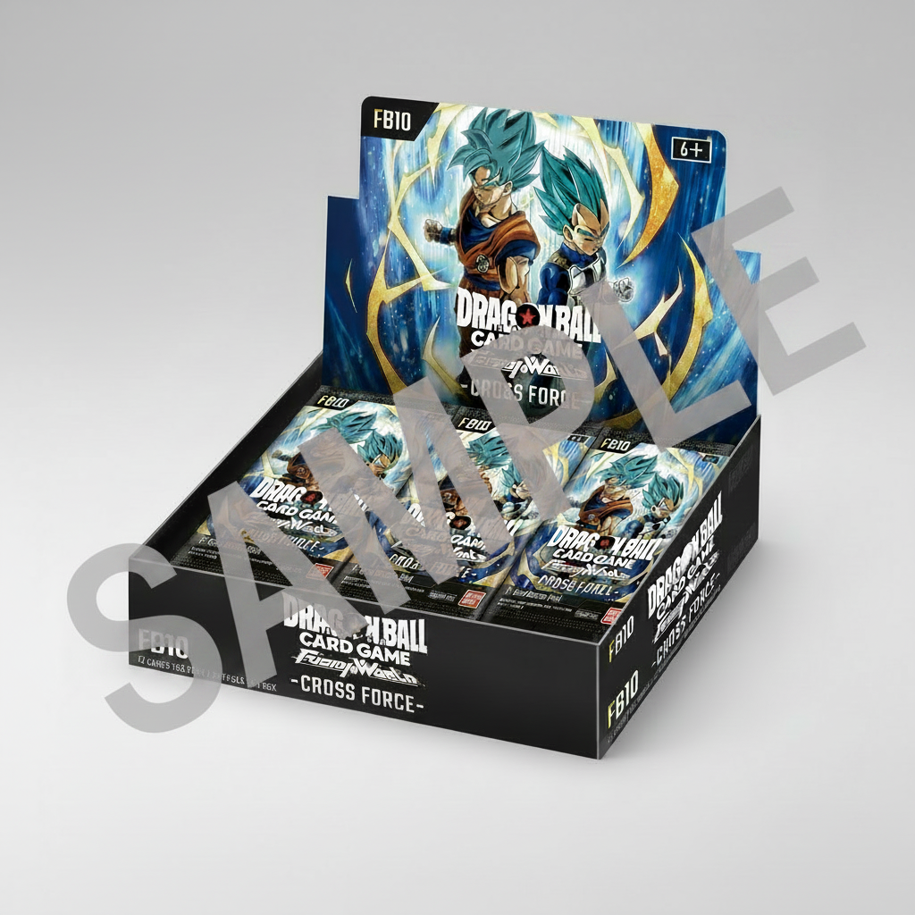 Dragonball Fusion World | FB10 Cross Force | Booster Display (EN)