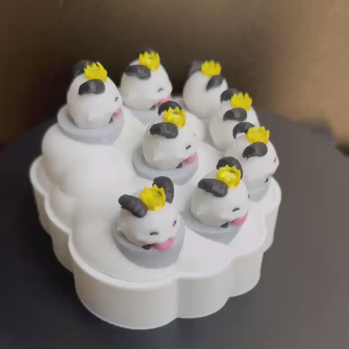 Riftbound TCG Siegpunktezähler - Magnetische Poro Miniatur-Figuren.