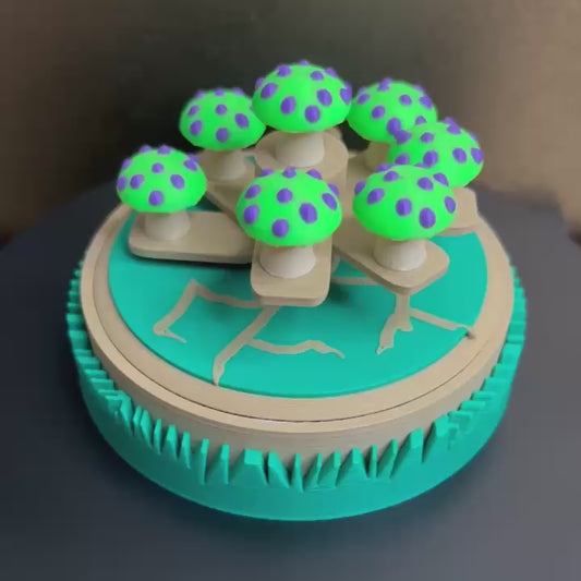 Riftbound TCG Siegpunktezähler - Magnetische Shroom Miniatur-Figuren.