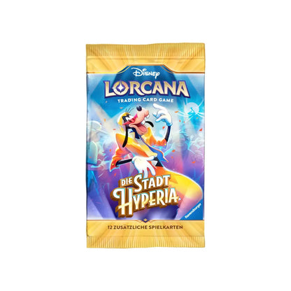 Disney Lorcana Set 14 „Die Stadt Hyperia“ Booster Display DE