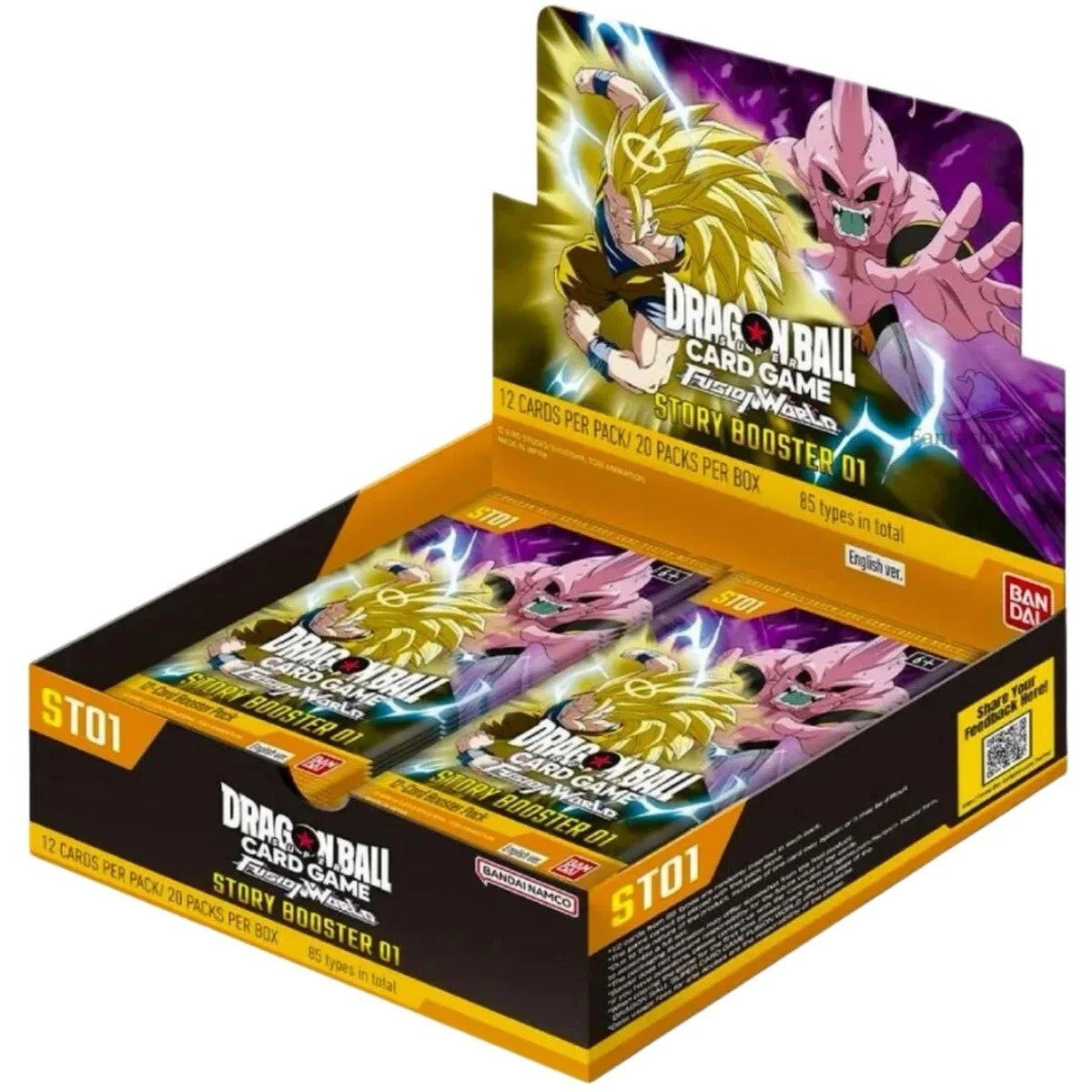 Dragonball Fusion World | Special Story Booster Display | ST01 EN