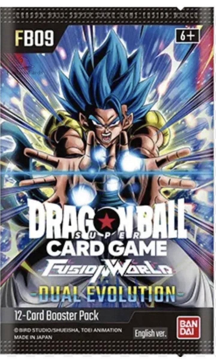 Dragon Ball Fusion World, FB09 Dual Evolution Booster Display, Englisch.
