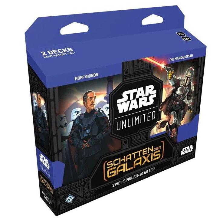 Star Wars Unlimited Schatten der Galaxis - Zwei-Spieler Starter Set Deutsch.