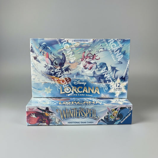 lorcana winterspell display